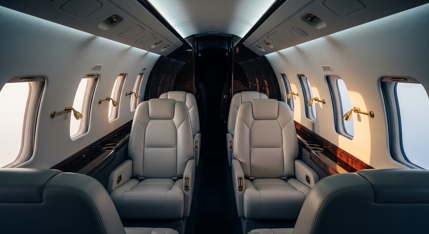 Cessna Citation XLS+ cabin