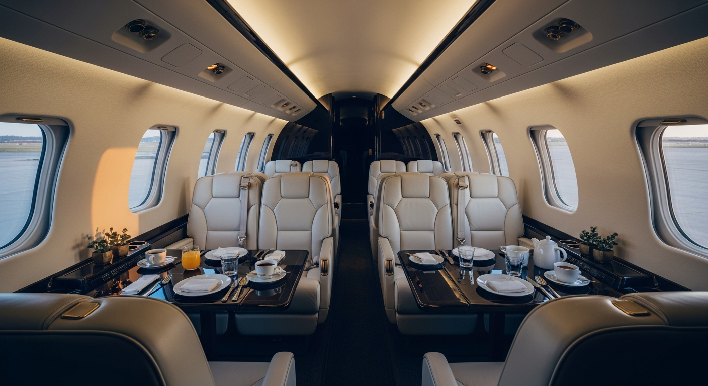 Embraer Praetor 500 cabin