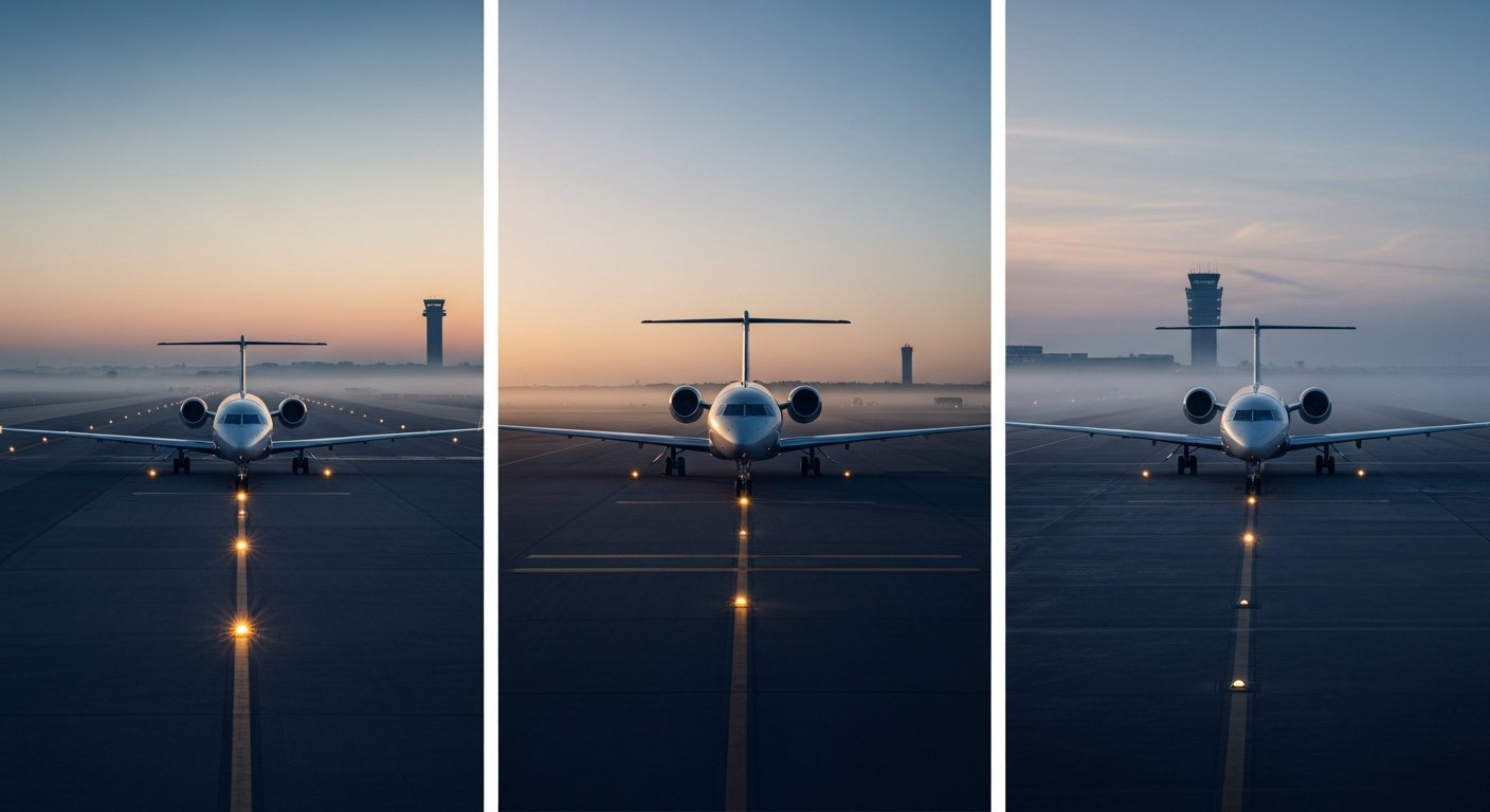 Farnborough vs Biggin Hill vs Luton: a pilot's view