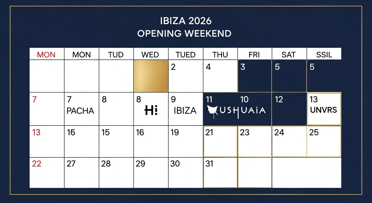 Ibiza Opening Parties 2026: Flying In for the Season Opener