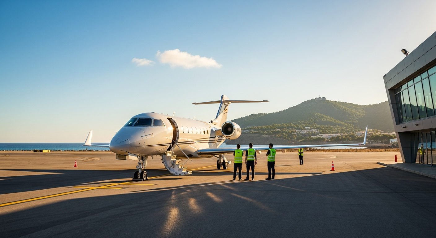 IBZ private terminal: what to expect when you land